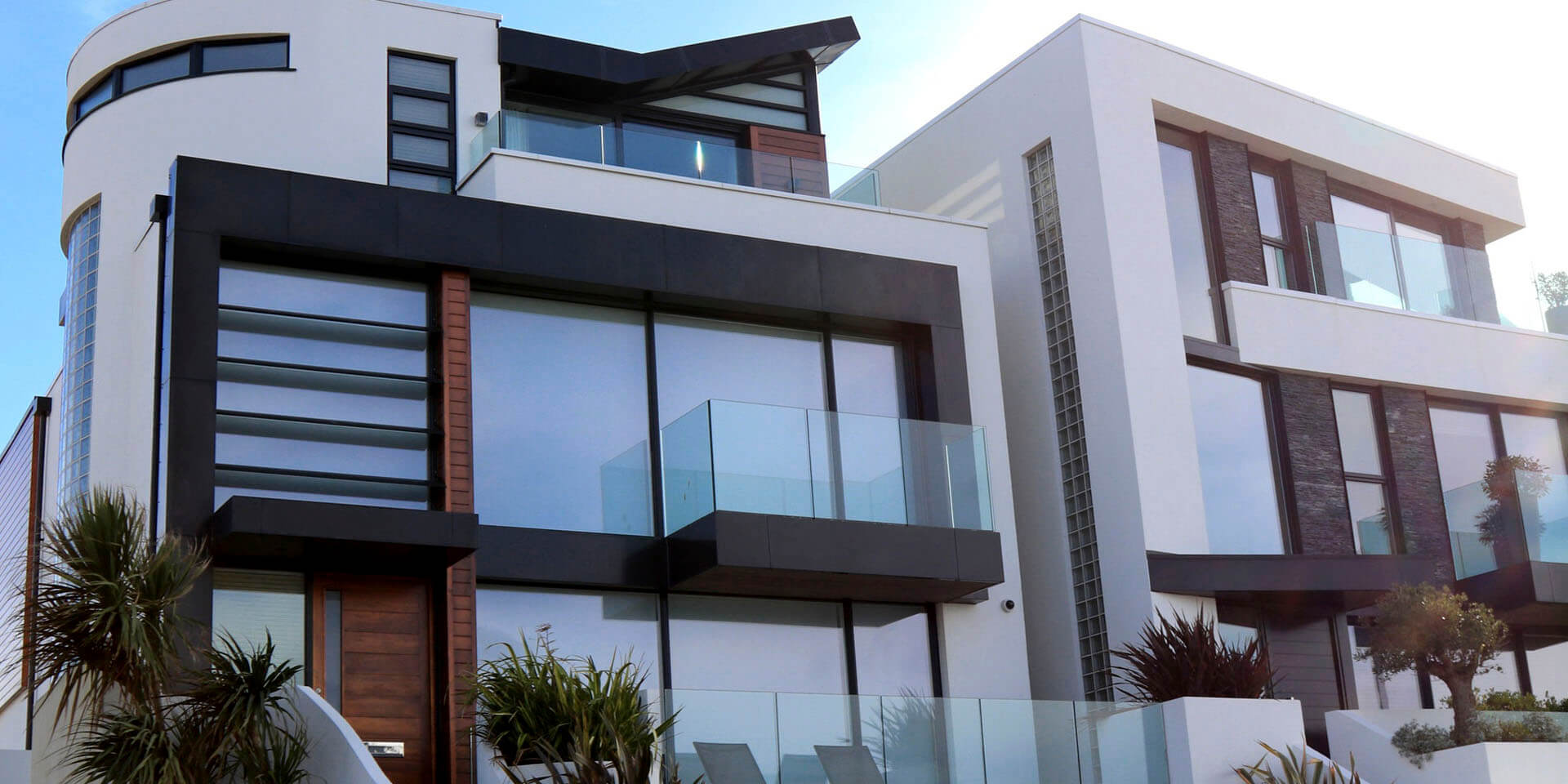 Modern Miami condo building